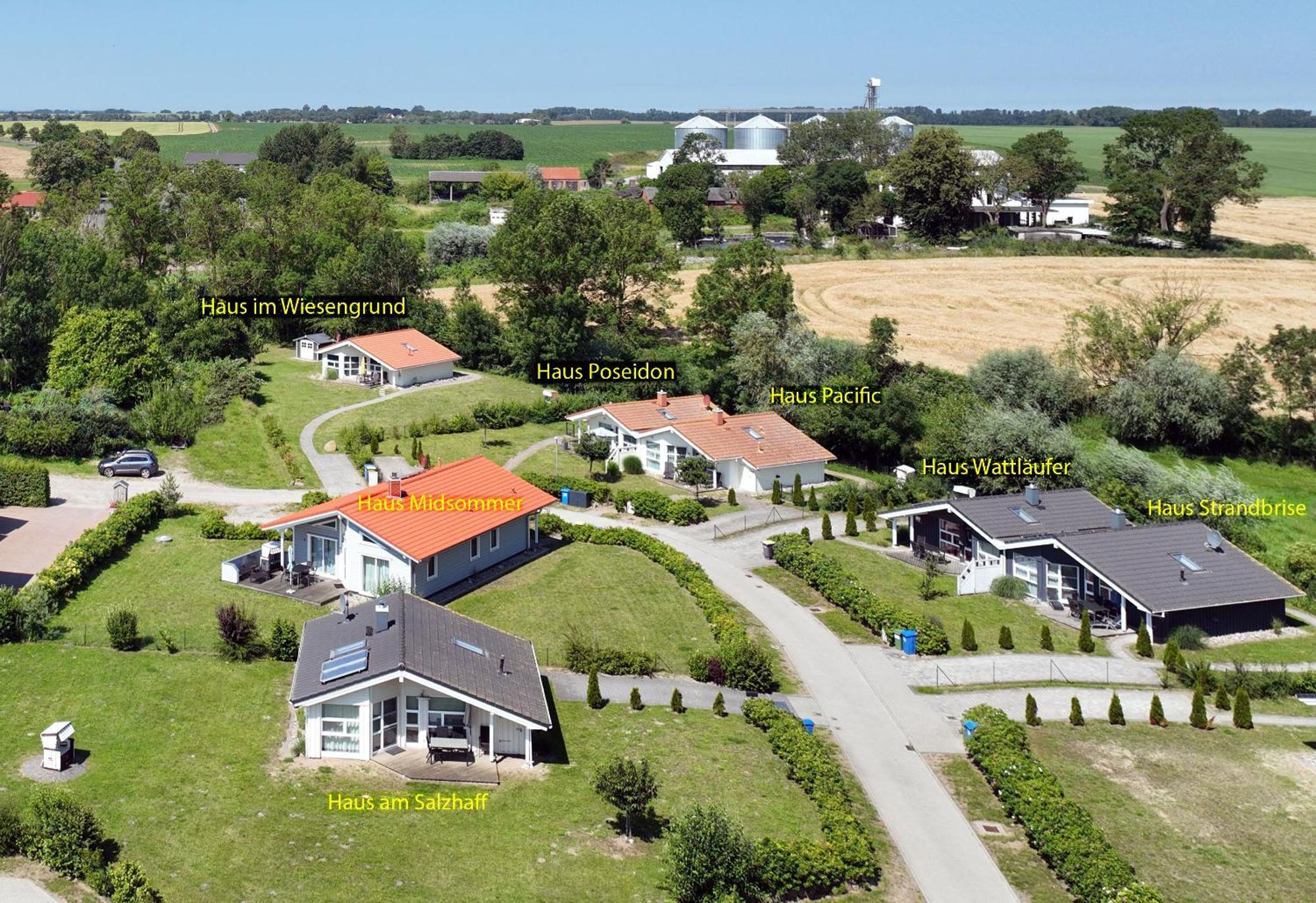Daenische Ferienhaeuser Am Salzhaff Haus Kaept'N Nemo 因塞尔波埃尔 外观 照片