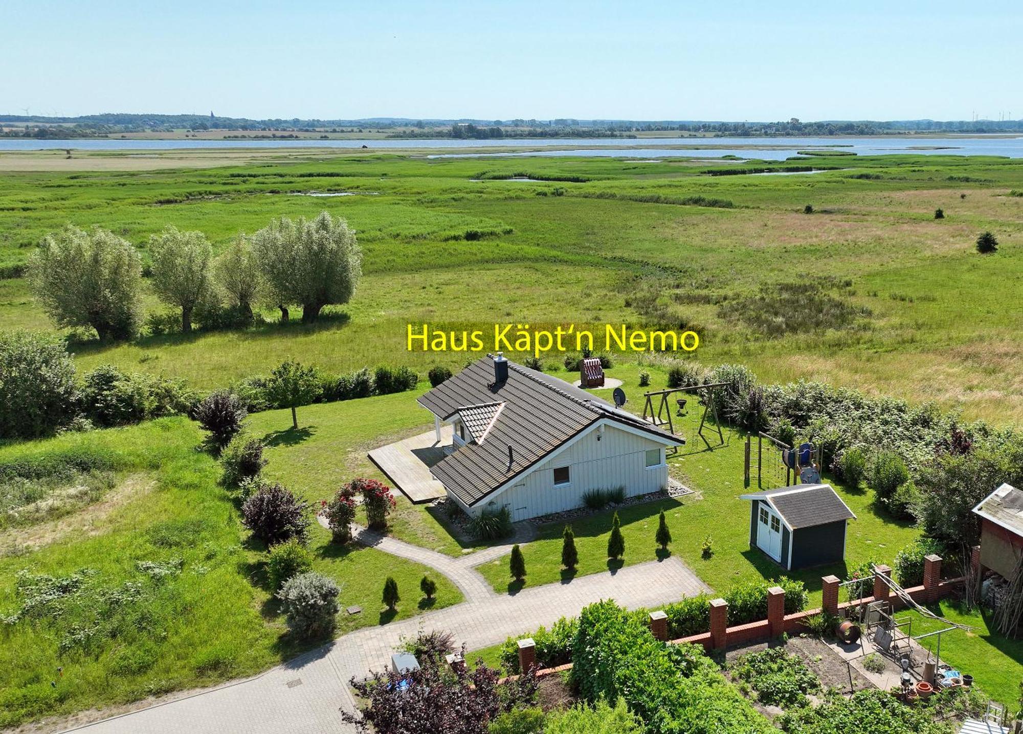 Daenische Ferienhaeuser Am Salzhaff Haus Kaept'N Nemo 因塞尔波埃尔 外观 照片